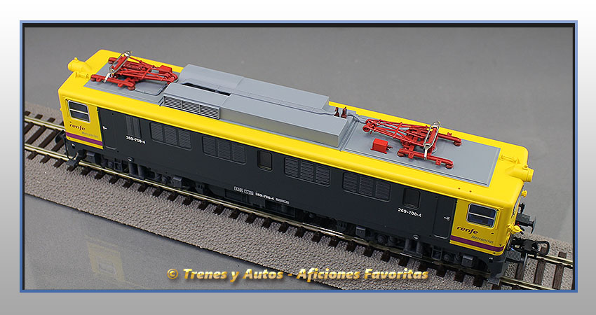Locomotora eléctrica Serie 269 "Mercancías" - Renfe