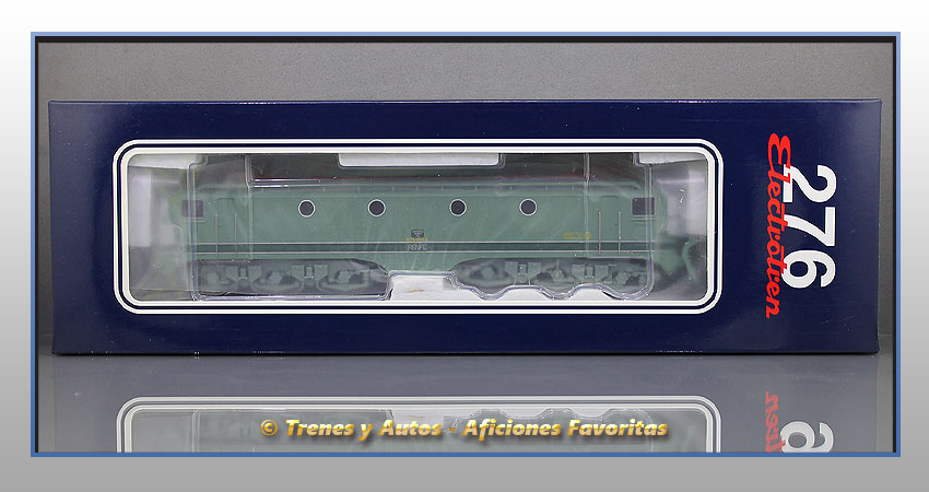 Locomotora eléctrica Serie 276 con quitanieves - Renfe