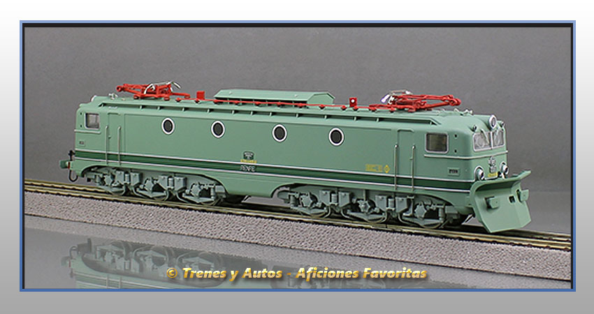 Locomotora eléctrica Serie 276 con quitanieves - Renfe