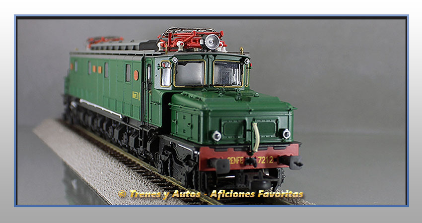 Locomotora eléctrica 7200 - Renfe