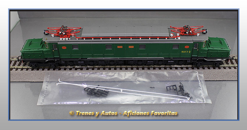Locomotora eléctrica 7200 - Renfe (Complementos)