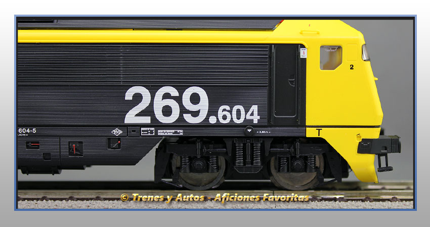 Locomotora eléctrica Serie 269-604 - Renfe