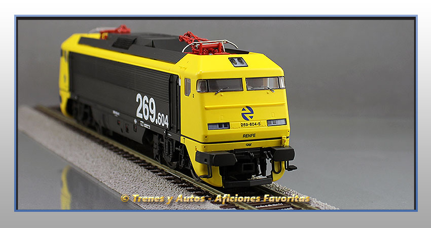 Locomotora eléctrica Serie 269-604 - Renfe