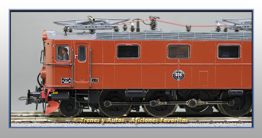 Locomotora eléctrica Serie Da 936 - SJ