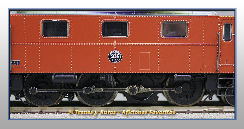 Locomotora eléctrica Serie Da 936 - SJ