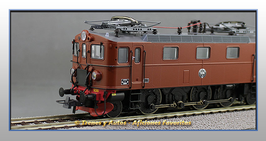 Locomotora eléctrica Serie Da 936 - SJ