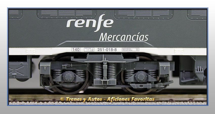 Locomotora eléctrica Serie 251 "Mercancías" - Renfe