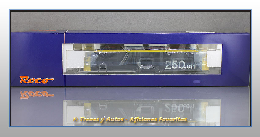 Locomotora eléctrica Serie 250 "Mercancías" - Renfe