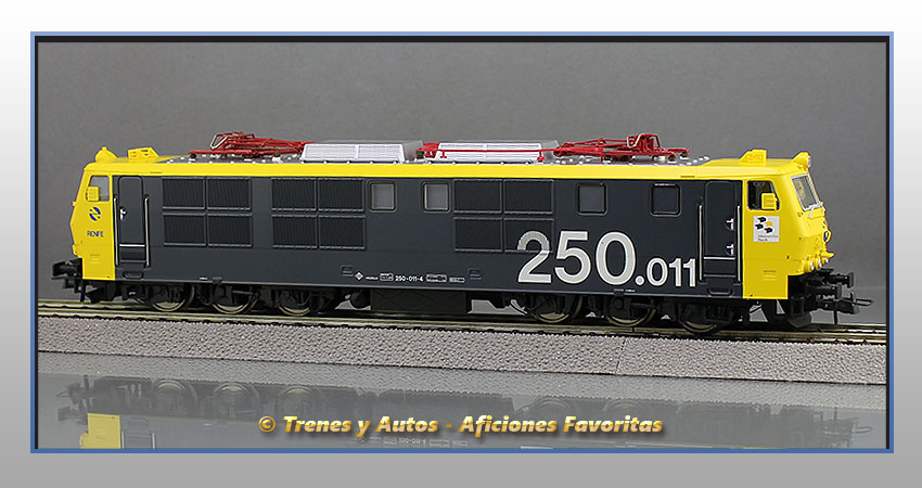 Locomotora eléctrica Serie 250 "Mercancías" - Renfe