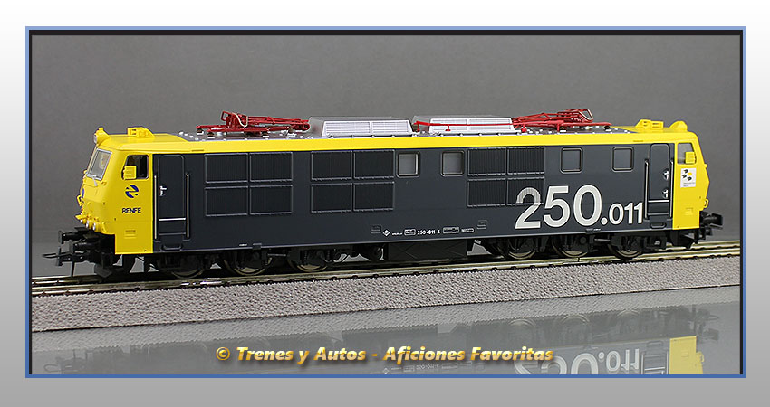 Locomotora eléctrica Serie 250 "Mercancías" - Renfe
