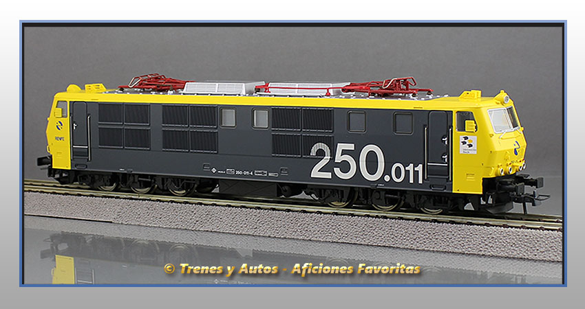 Locomotora eléctrica Serie 250 "Mercancías" - Renfe