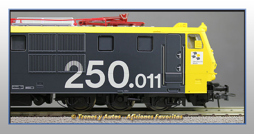Locomotora eléctrica Serie 250 "Mercancías" - Renfe