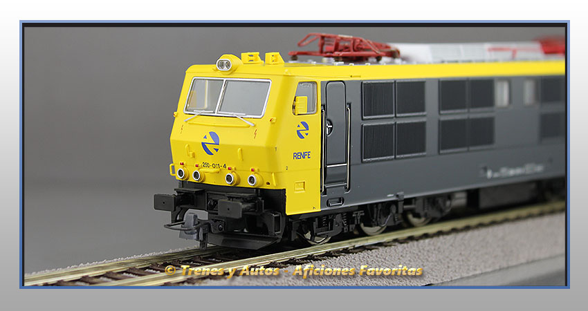 Locomotora eléctrica Serie 250 "Mercancías" - Renfe