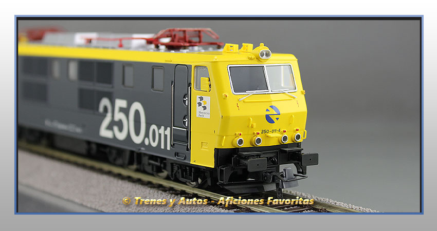 Locomotora eléctrica Serie 250 "Mercancías" - Renfe