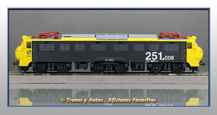Locomotora eléctrica Serie 251 "Taxi" - Renfe
