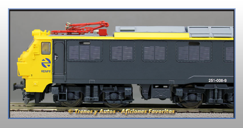 Locomotora eléctrica Serie 251 "Taxi" - Renfe