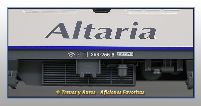 Locomotora eléctrica Serie 269 "Altaria" - Renfe
