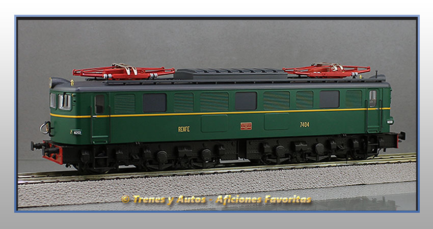 Locomotora eléctrica Serie 7400 - Renfe
