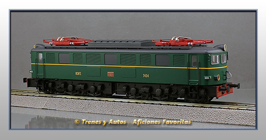 Locomotora eléctrica Serie 7400 - Renfe