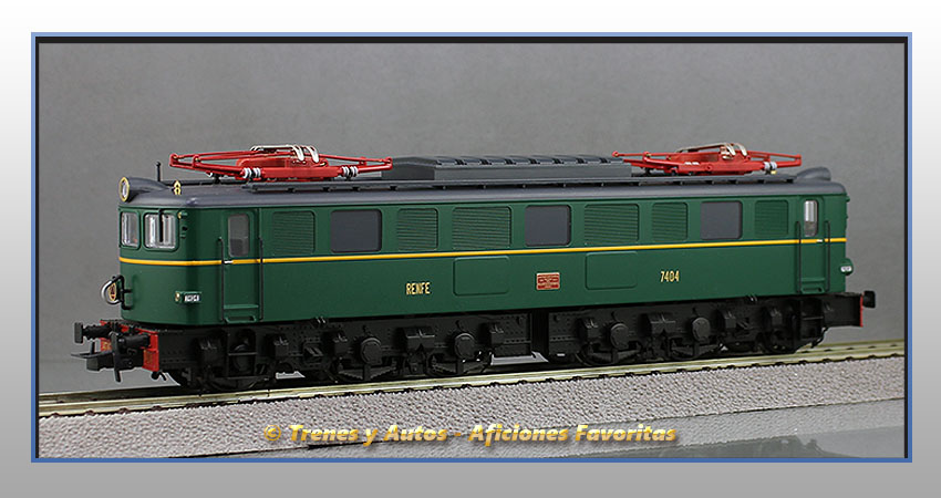 Locomotora eléctrica Serie 7400 - Renfe