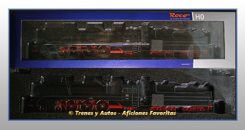 Locomotora vapor con ténder Serie BR 10 - DB