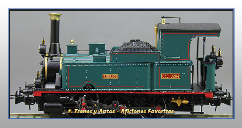Locomotora vapor 030T Schneider "Tarraco" - Renfe