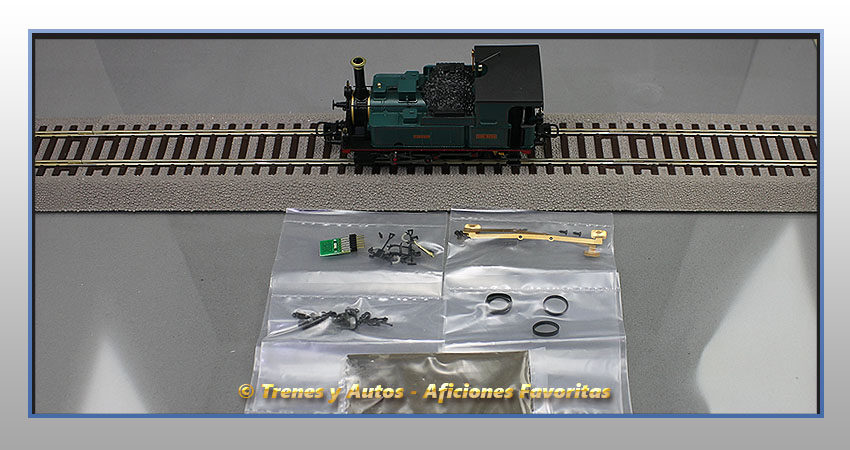 Locomotora vapor 030T Schneider "Tarraco" - Renfe (Complementos)