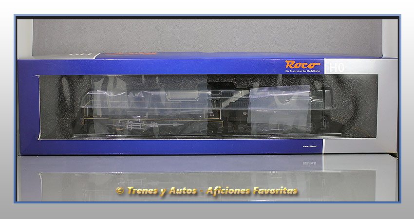 Locomotora vapor con ténder 231 E - SNCF