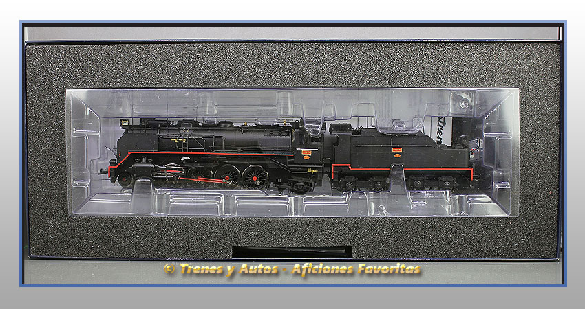 Locomotora vapor Mikado 141-F - Renfe
