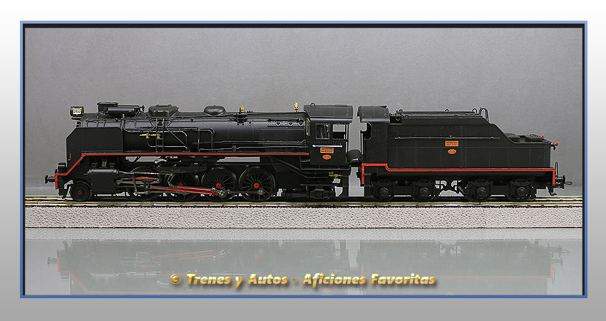Locomotora vapor Mikado 141-F - Renfe