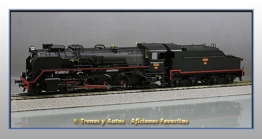 Locomotora vapor Mikado 141-F - Renfe