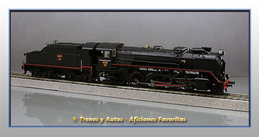 Locomotora vapor Mikado 141-F - Renfe
