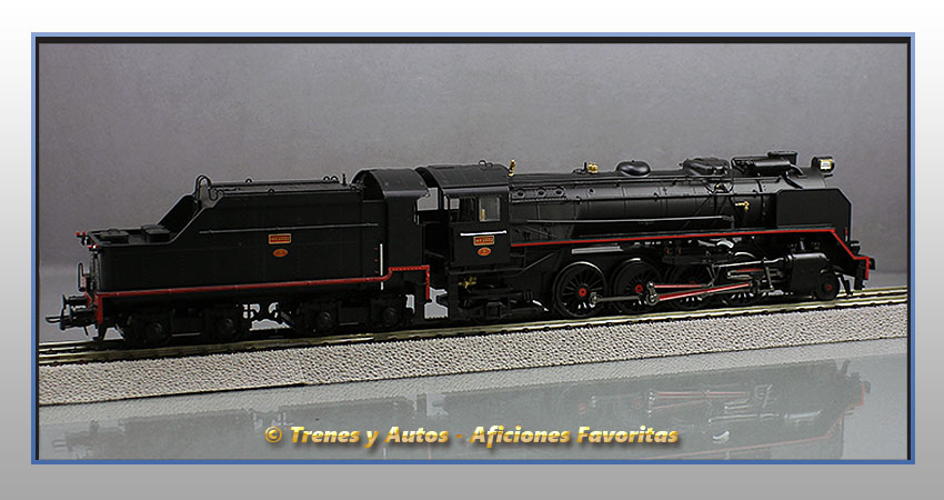 Locomotora vapor Mikado 141-F - Renfe