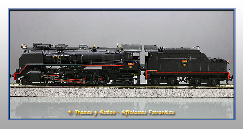 Locomotora vapor Mikado 141-F - Renfe