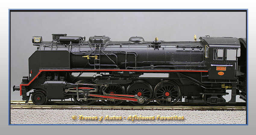 Locomotora vapor Mikado 141-F - Renfe