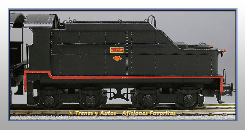 Locomotora vapor Mikado 141-F - Renfe