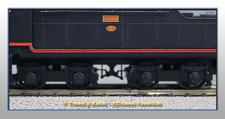 Locomotora vapor Mikado 141-F - Renfe