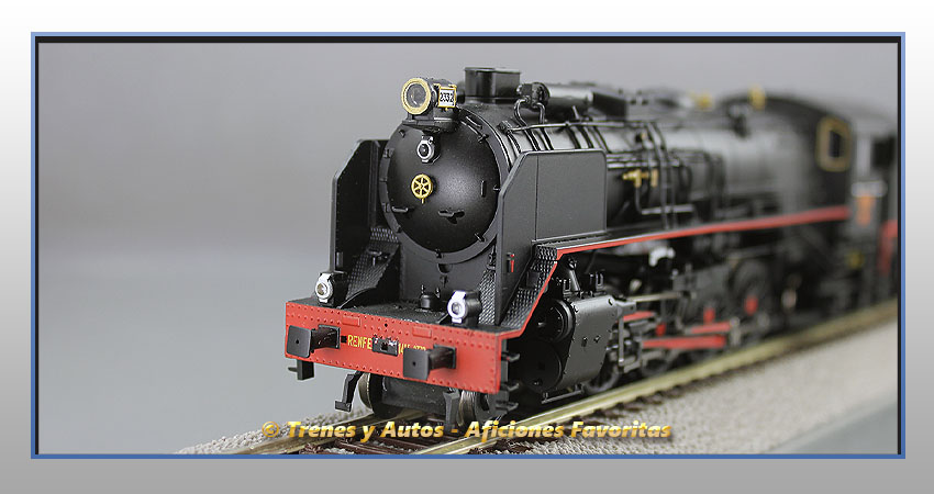 Locomotora vapor Mikado 141-F - Renfe