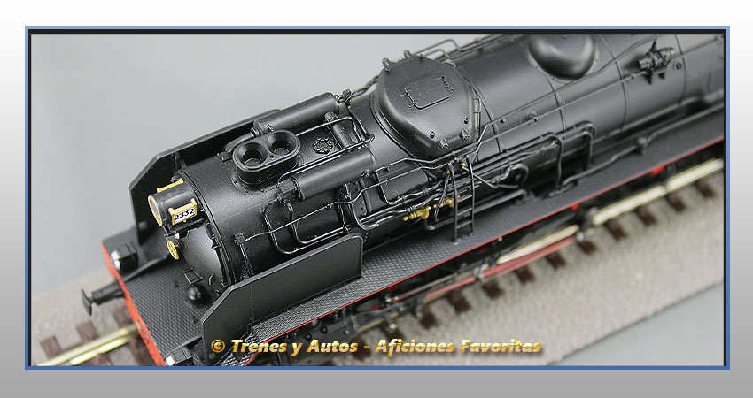 Locomotora vapor Mikado 141-F - Renfe