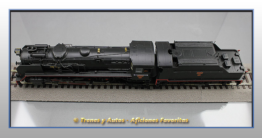 Locomotora vapor Mikado 141-F - Renfe