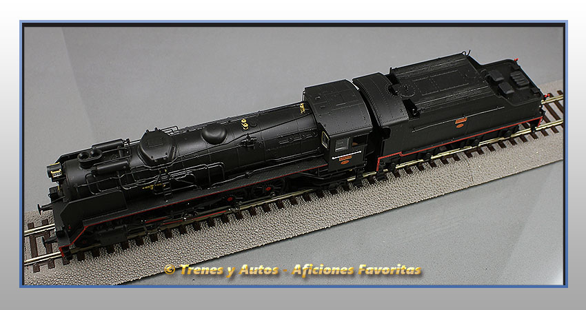 Locomotora vapor Mikado 141-F - Renfe