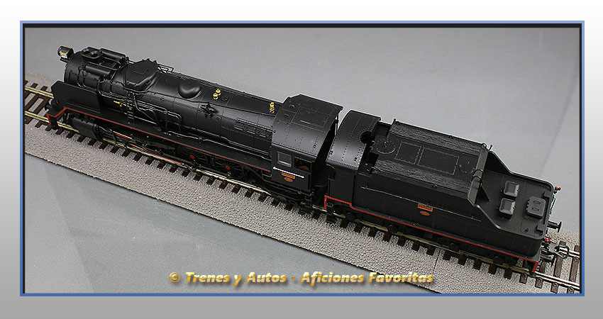 Locomotora vapor Mikado 141-F - Renfe