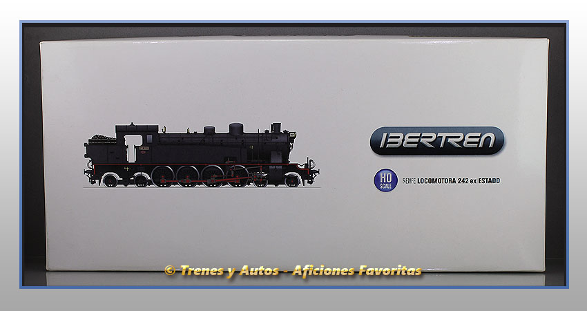 Locomotora vapor Serie 242 Ex Estado 242F-0210 - Renfe