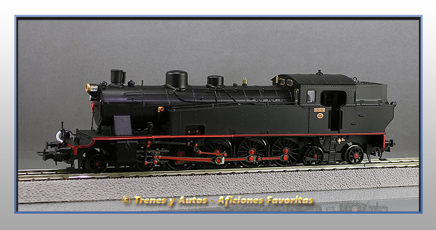 Locomotora vapor Serie 242 Ex Estado 242F-0210 - Renfe