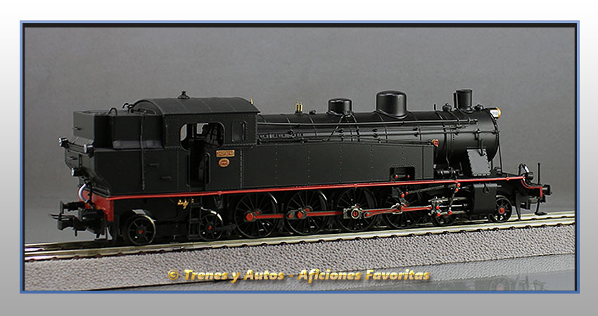 Locomotora vapor Serie 242 Ex Estado 242F-0210 - Renfe