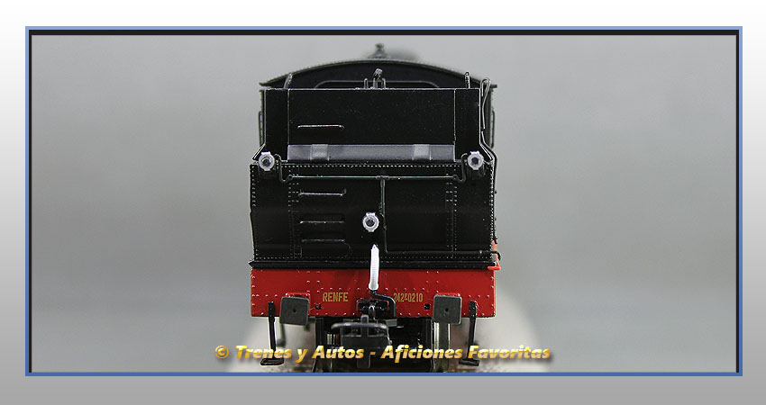 Locomotora vapor Serie 242 Ex Estado 242F-0210 - Renfe