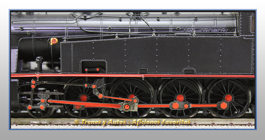 Locomotora vapor Serie 242 Ex Estado 242F-0210 - Renfe