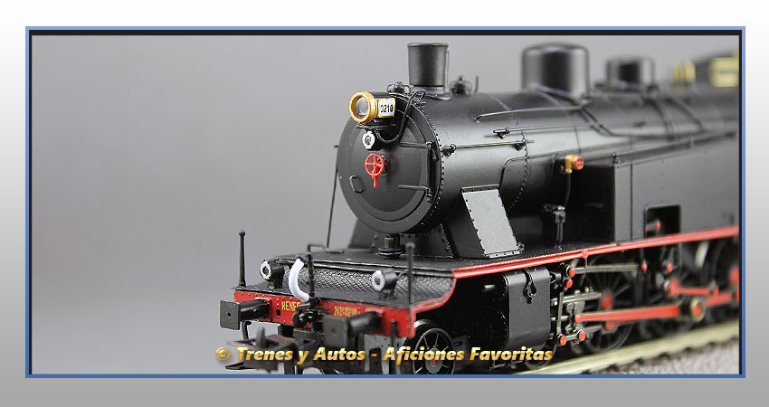 Locomotora vapor Serie 242 Ex Estado 242F-0210 - Renfe