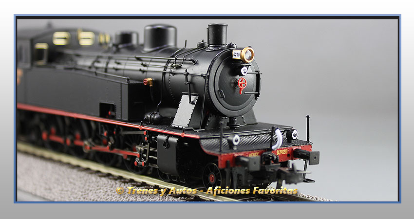 Locomotora vapor Serie 242 Ex Estado 242F-0210 - Renfe