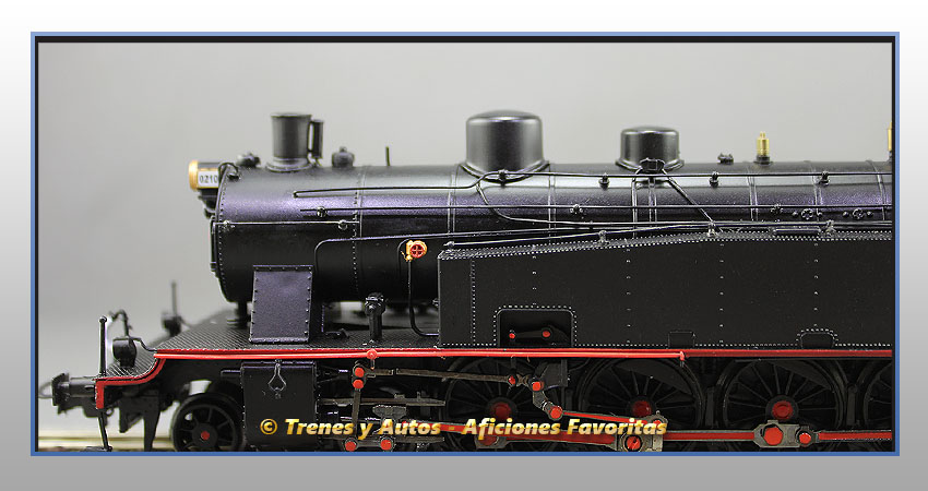 Locomotora vapor Serie 242 Ex Estado 242F-0210 - Renfe